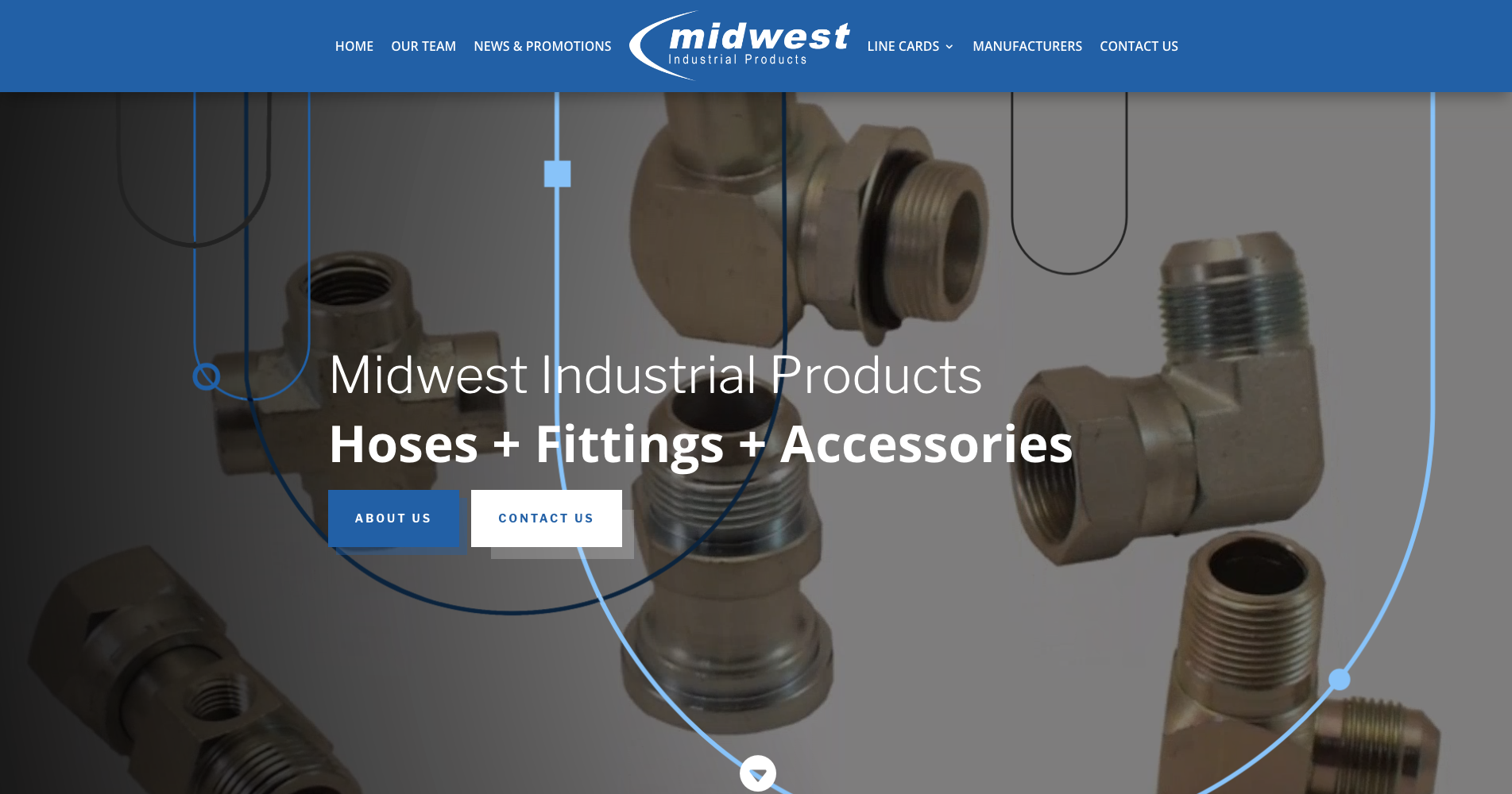 Midwest Industrial Products Homepage Screenshot
