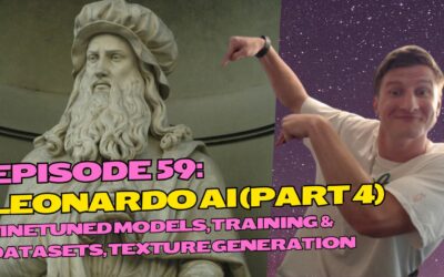 Episode 59: Leonardo AI (Part 4) – Finetuned Models, Training & Datasets, Texture Generation