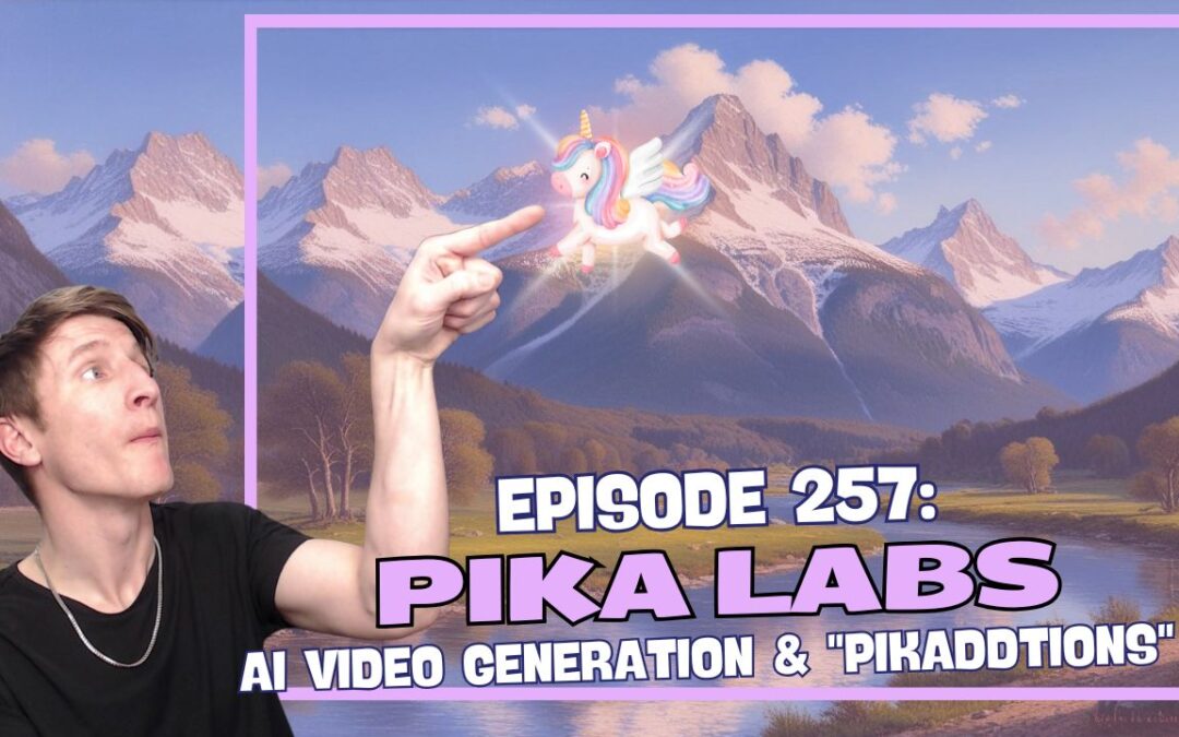 Episode 257: Pika Labs – AI Video Generation & “Pikadditions”