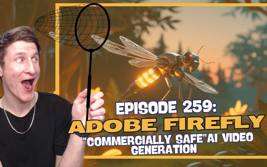 Episode 259: Adobe Firefly – “Commercially Safe” AI Video Generation